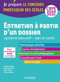 Entretien à partir d'un dossier CRPE