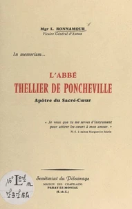 L'Abbé Thellier de Poncheville, apôtre du Sacré-Cœur