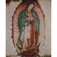 Bonne nouvelle la bonne nouvel La - Tapisserie Notre Dame de Guadalupe.