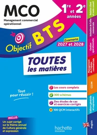 BTS MCO 1re et 2e années