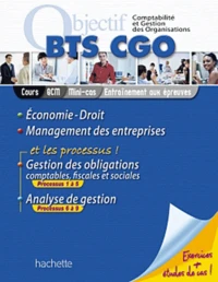 Economie-Droit, Management des entreprises BTS CGO