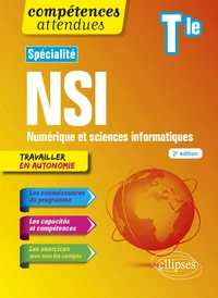 Numérique et sciences informatiques Tle spécialité NSI