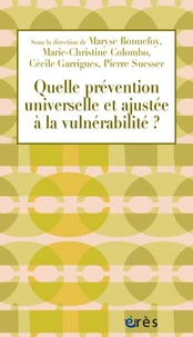 Quelle prévention universelle et ajustée à la vulnérabilité ?