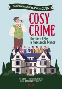 Cahier de vacances adulte Cosy crime