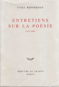 Entretiens sur la poésie