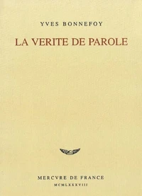 La Vérité de parole