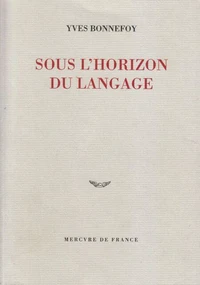 Sous L'Horizon Du Langage