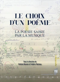 Le choix d'un poème