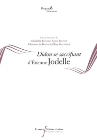 Didon se sacrifiant d'Etienne Jodelle