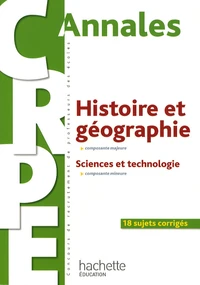 Annales Histoire et géographie composante majeure