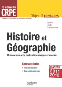 L'histoire-géographie au nouveau CRPE - épreuve ecrite d'admissibilité