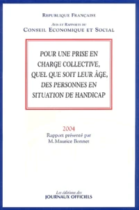 Pour une prise en charge collective quel que soit leur âge, des personnes en situation de handicap