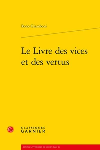Le livre des vices et des vertus