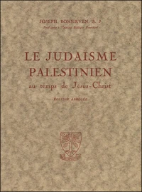 Le judaïsme palestinien au temps de Jésus-Christ