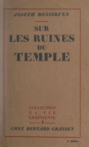 Sur les ruines du Temple