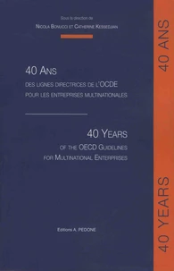40 ans des lignes directrices de l'OCDE pour les entreprises multinationales