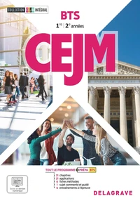 Culture économique, juridique et managériale (CEJM) 1re et 2e années BTS
