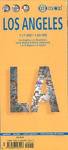  Borch Map - Los Angeles - 1/17 000 ; 1/60 000.