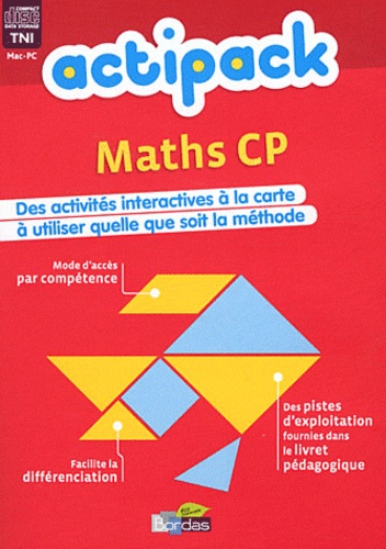  Bordas - Actipack Maths CP. 1 Cédérom