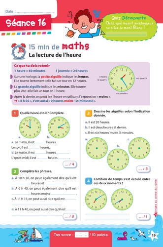 Prêt pour le CM1. L'essentiel en 15 minutes par jour  Edition 2020