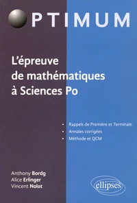 L'épreuve de mathématiques à Sciences Po