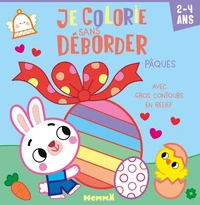 Je colorie sans déborder Pâques