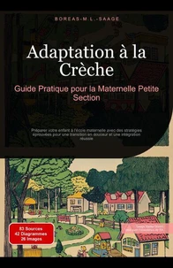 Adaptation à la Crèche: Guide Pratique pour la Maternelle Petite Section