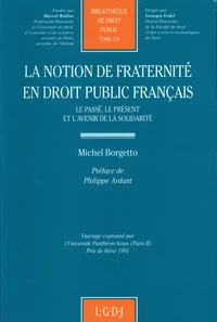 La notion de fraternité en droit public français