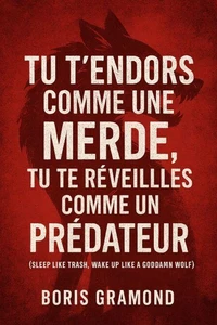 Tu t’endors comme une merde, tu te réveilles comme un prédateur