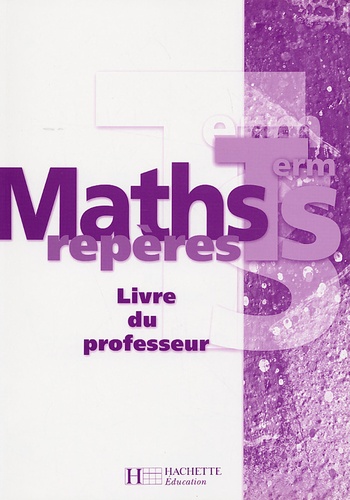 Boris Hanouch et Agnès Choquer-Raoult - Maths Tle S - Livre du professeur.