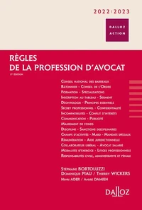 Règles de la profession d'avocat
