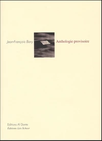 Anthologie Provisoire