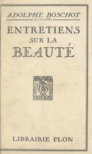 Entretiens sur la beauté