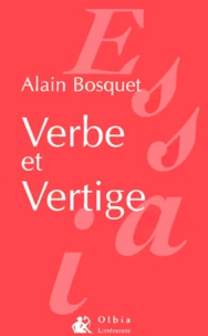 Verbe Et Vertige. Situations De La Poesie