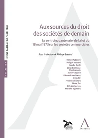 Aux sources du droit des sociétés de demain