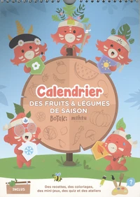 Calendrier des fruits et légumes de saison Botaki