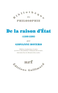 De la raison d'Etat (1589-1598)