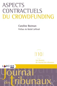 Aspects contractuels du crowdfunding