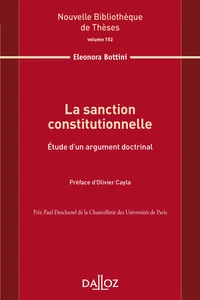 La sanction constitutionnelle