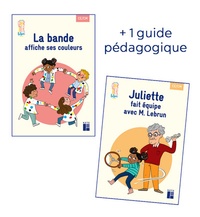 Boualem Aznag et Stéphane Grulet - Français CE/CM Quartier libre - Pack en 2 volumes : La bande affiche ses couleurs CE-CM ; Juliette fait équipe avec M. Lebrun.