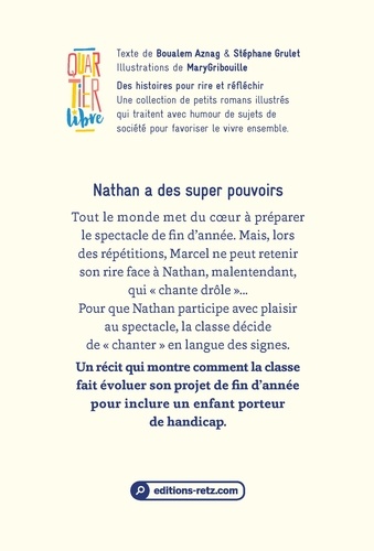 Nathan a des super pouvoirs CE/CM. Pack de 5 exemplaires