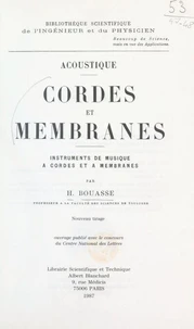 Cordes et membranes