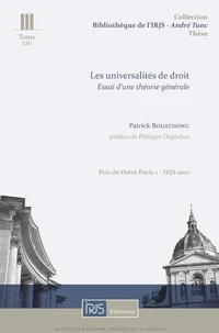 Les Universalités de droit