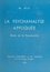 La psychanalyse appliquée. Étude de la personnalité