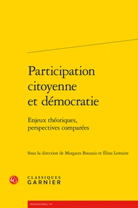 Participation citoyenne et démocratie