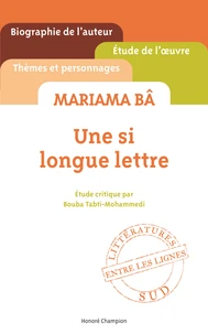 Une si longue lettre, Mariama Bâ