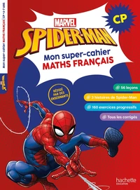Mon super-cahier maths français Marvel Spider-Man CP