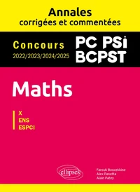 Maths X-ENS, ESPCI