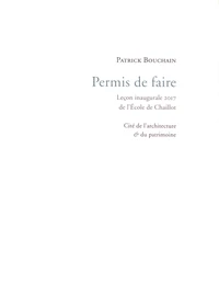 Permis de faire