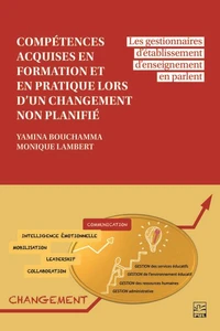 Competences acquises en formation et en pratique lors d'un changement non planifié